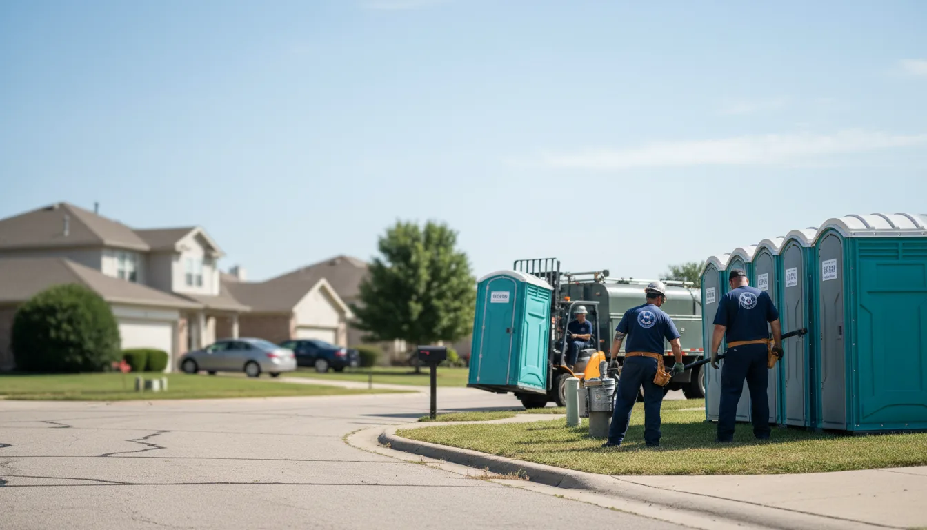 Porta Potty Rental in Pointe Aux Pins, MI near me